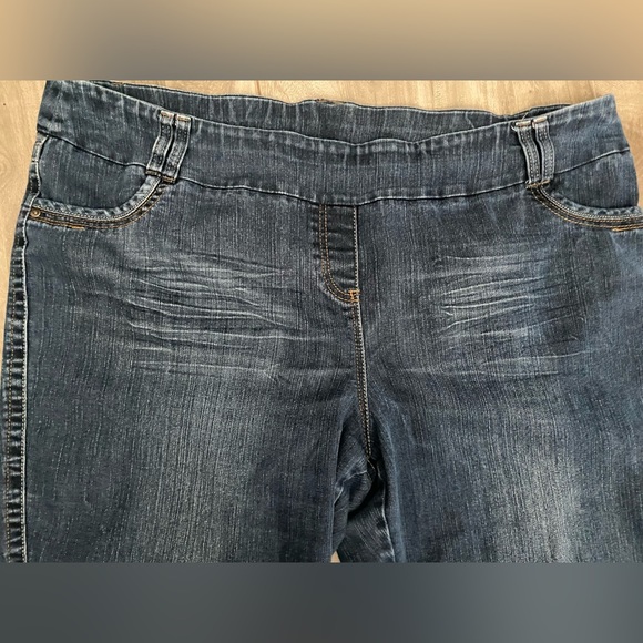 Pennington’s Capris Jeans Plus Size 26 Pull-On Style - Picture 2 of 8